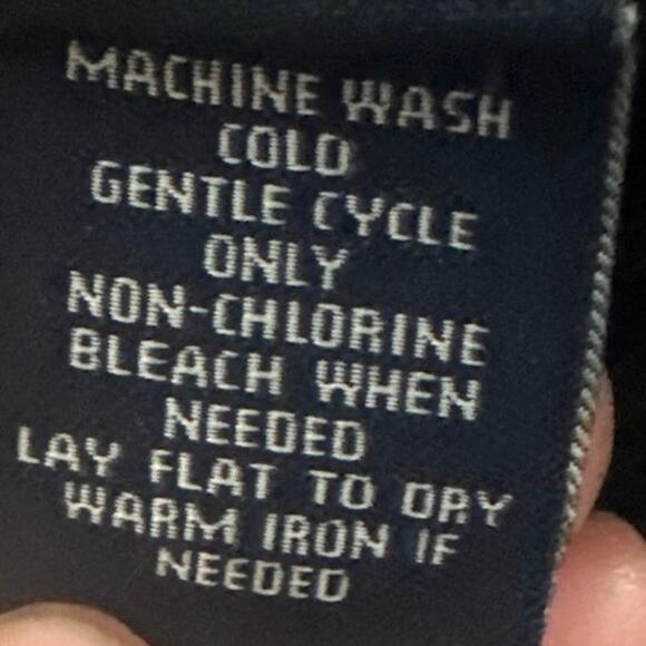 Chaps Classic black metallic speckle long sleeve sweater women’s size XL v-neck - Picture 7 of 8